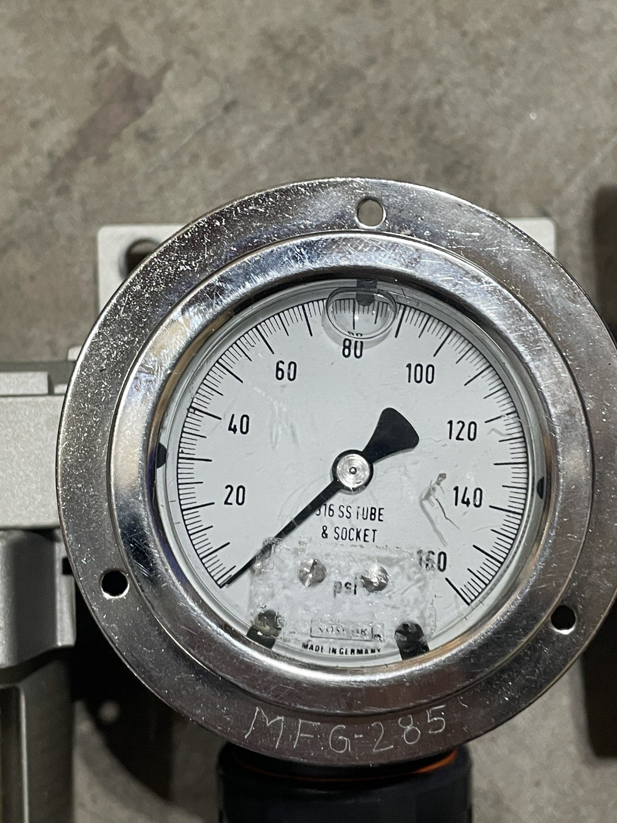 SMC NAV4000-N04-5DZ , NAF-4000-N04 , NVHS-N04-X116 , SMC PRESSURE MPA – USED