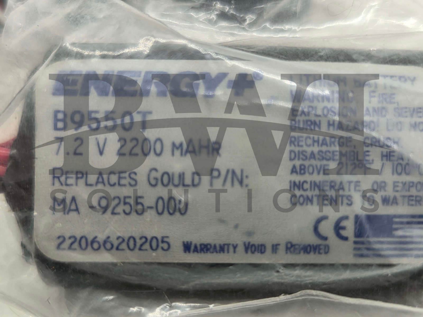 NEW Gould Energy + B9550T Battery Replacement MA-9255-000 MA9255000 Lot of 4
