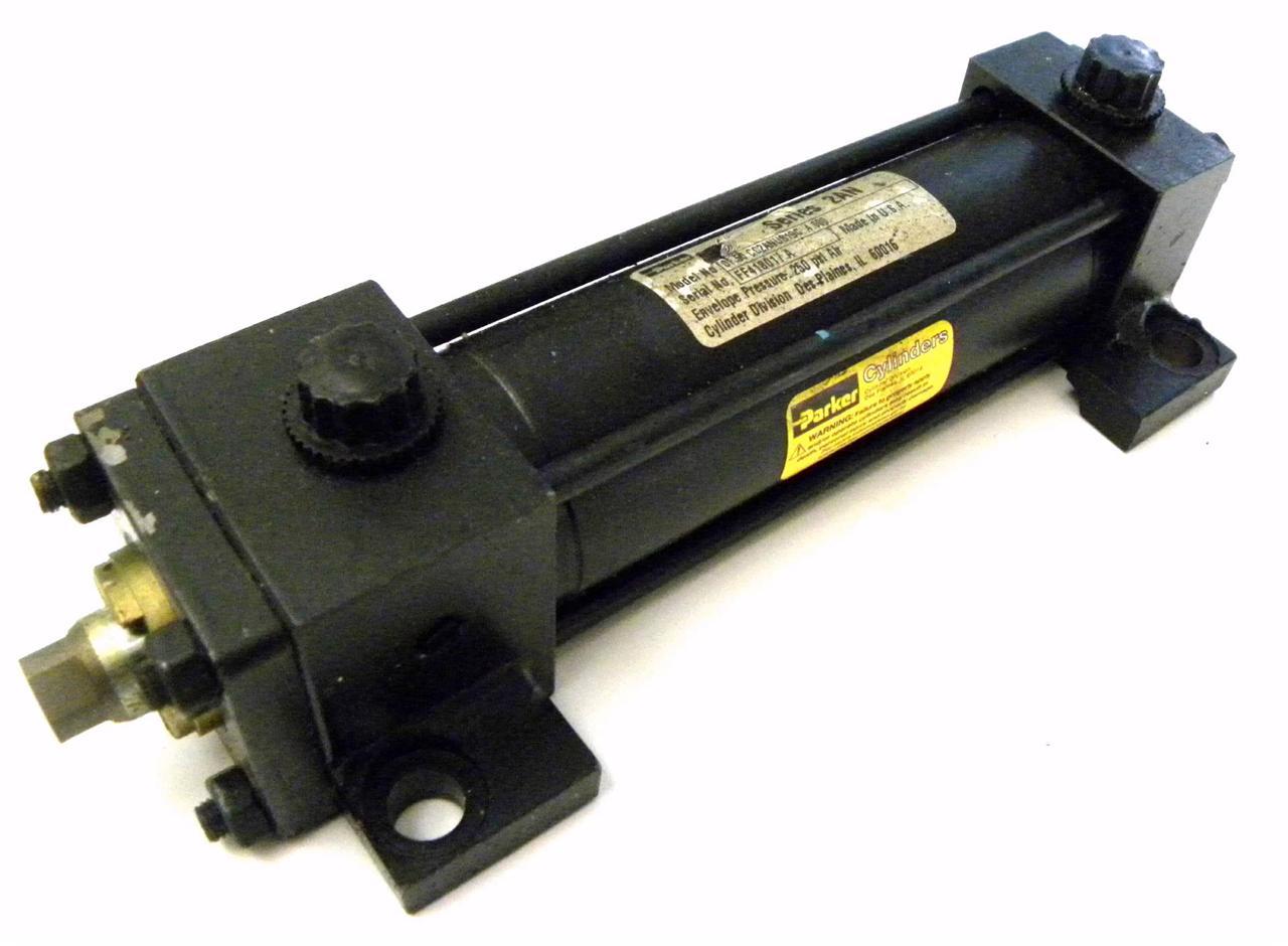 PARKER PNEUMATIC CYLINDER 1-1/2″ BORE 4″ STROKE MODEL 01.50 CC2ANUS19C 4.000