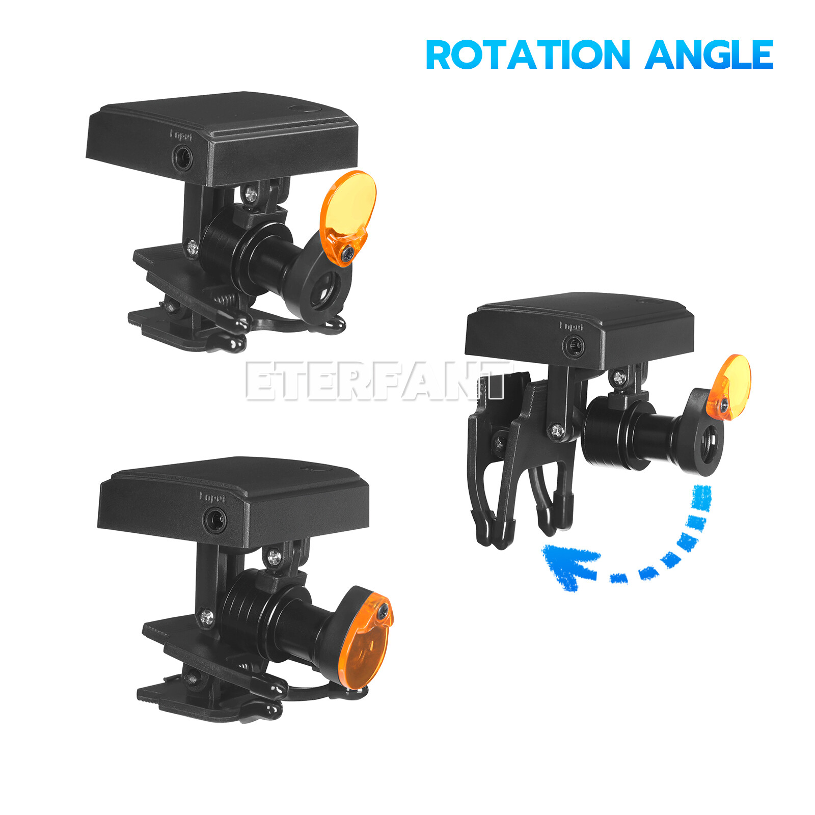 ETERFANT Dental 5W Wireless LED Headlight with Filter for Binocular Loupe Glasse