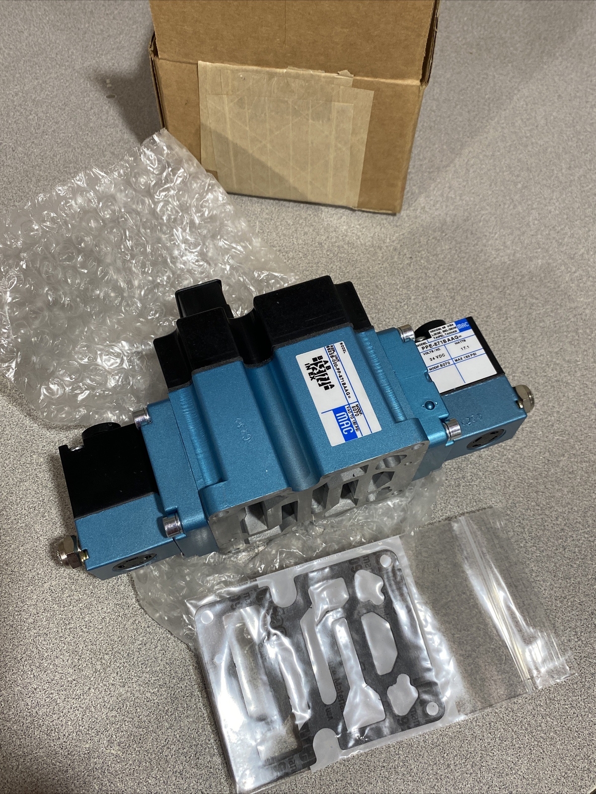 Mac Valve Assembly / Vacuum 6522B-000-PP-871BAAG MODIF 5070 W/ PPE-871BAAG
