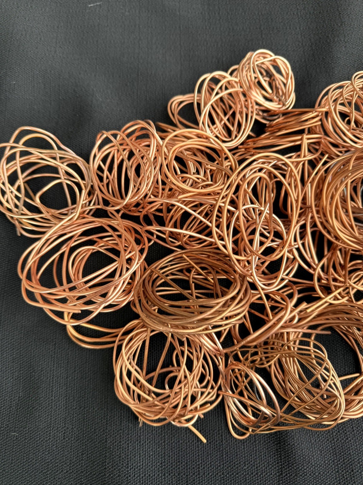3 Pounds Bare Bright Scrap Copper Wire. Crafts Jewelry Melt