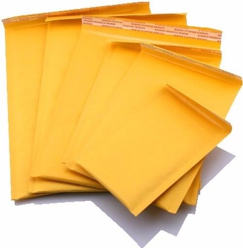 50 #6 12.5X19 KRAFT BUBBLE MAILERS PADDED ENVELOPES ENVELOPE 12.5″x19″