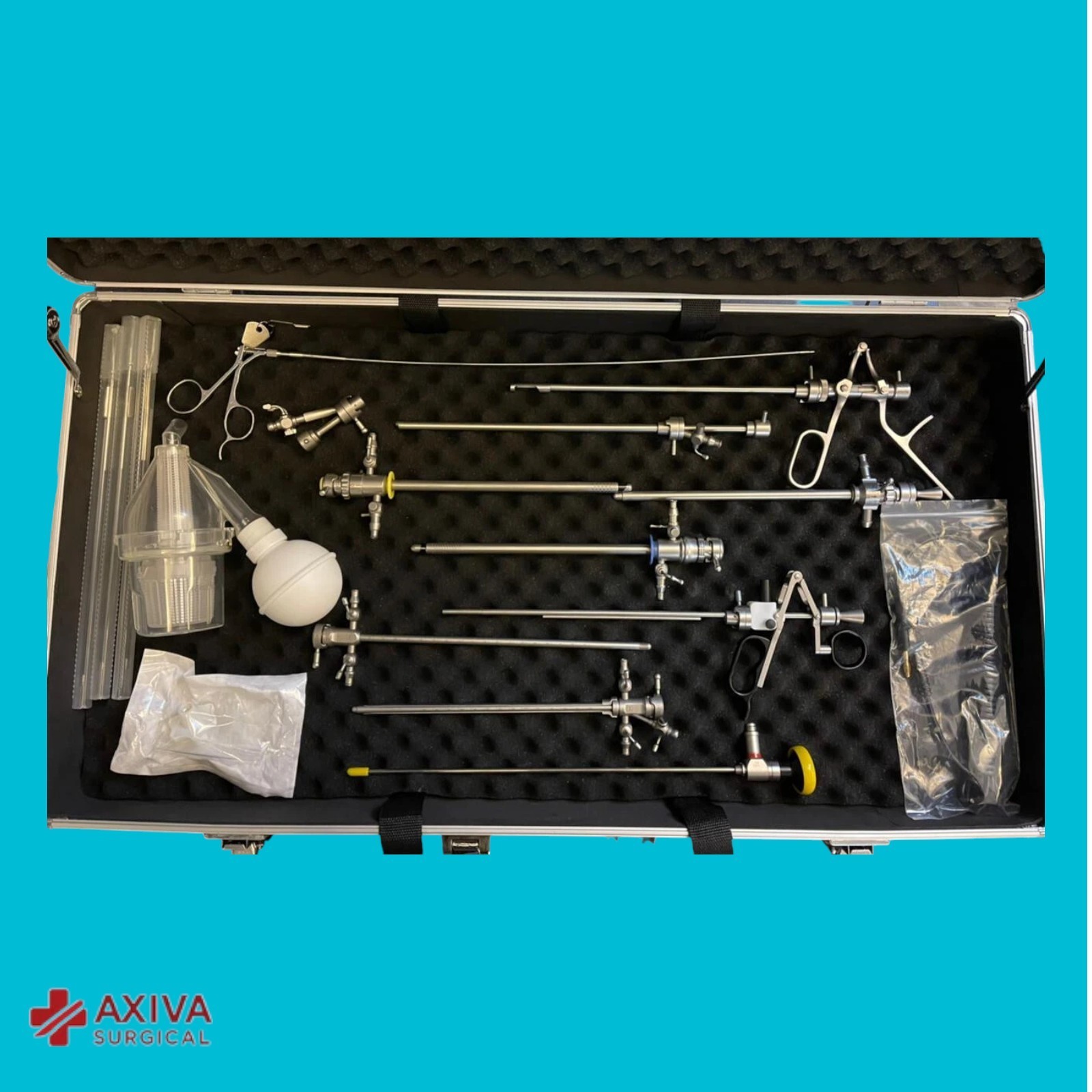 Endo-Urology Lower Track Instrument Complete Set Bipolar TURP Resectoscope Set