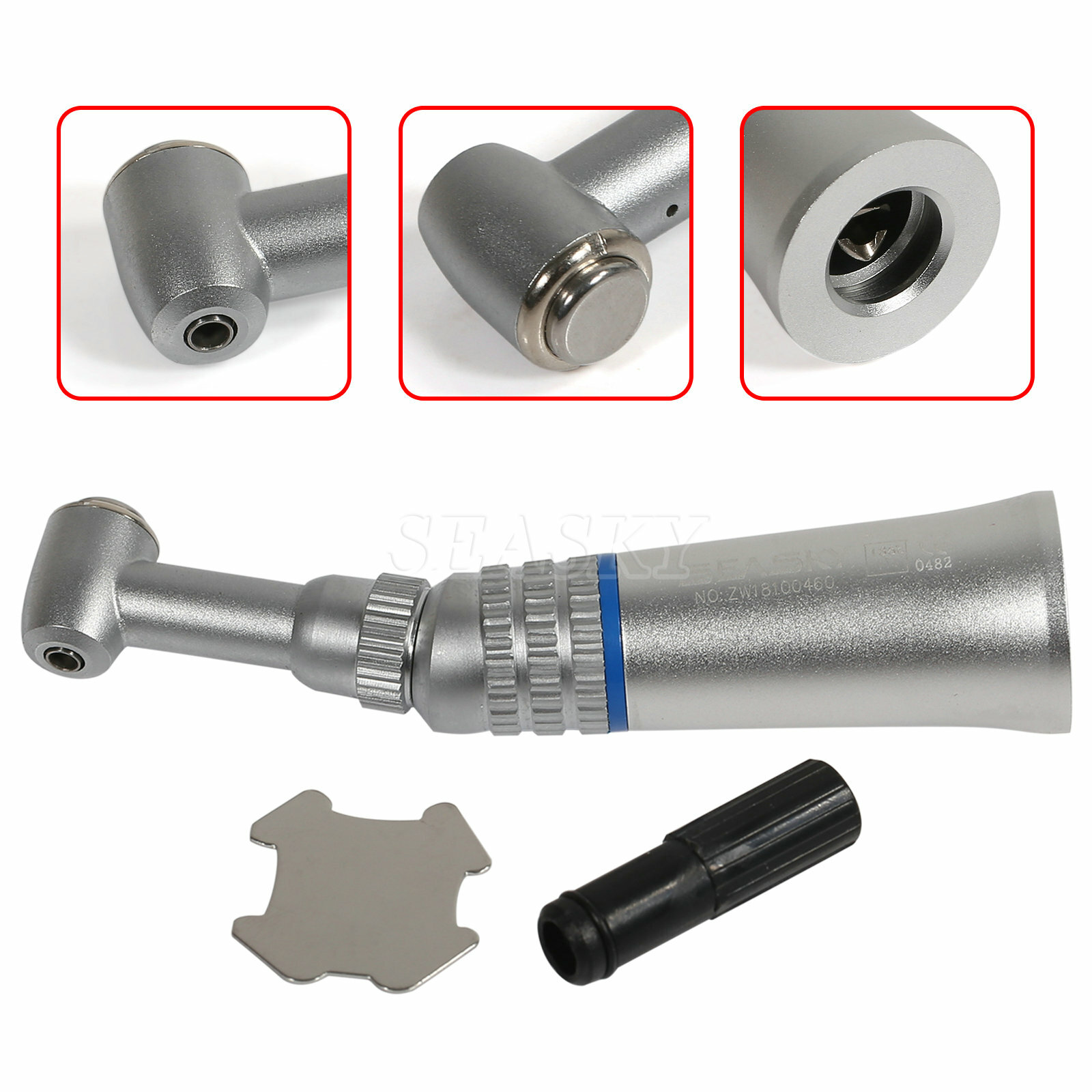 Dental NSK Style Push Button Slow Low Speed Contra Angle Handpiece 2.35mm E type