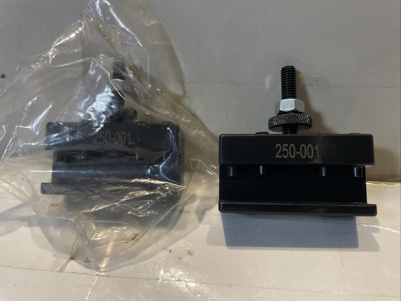 2 Pcs OXA #2 250-001 Change Boring Turning Tool Post Holder For Lathe Up To 8 In