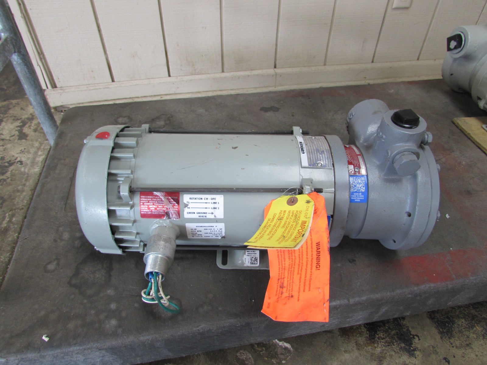 Corken C12KD6A, Pump & Explosion Proof Motor ,1hp ,208-230v ,NOS!, MAKE OFFER!
