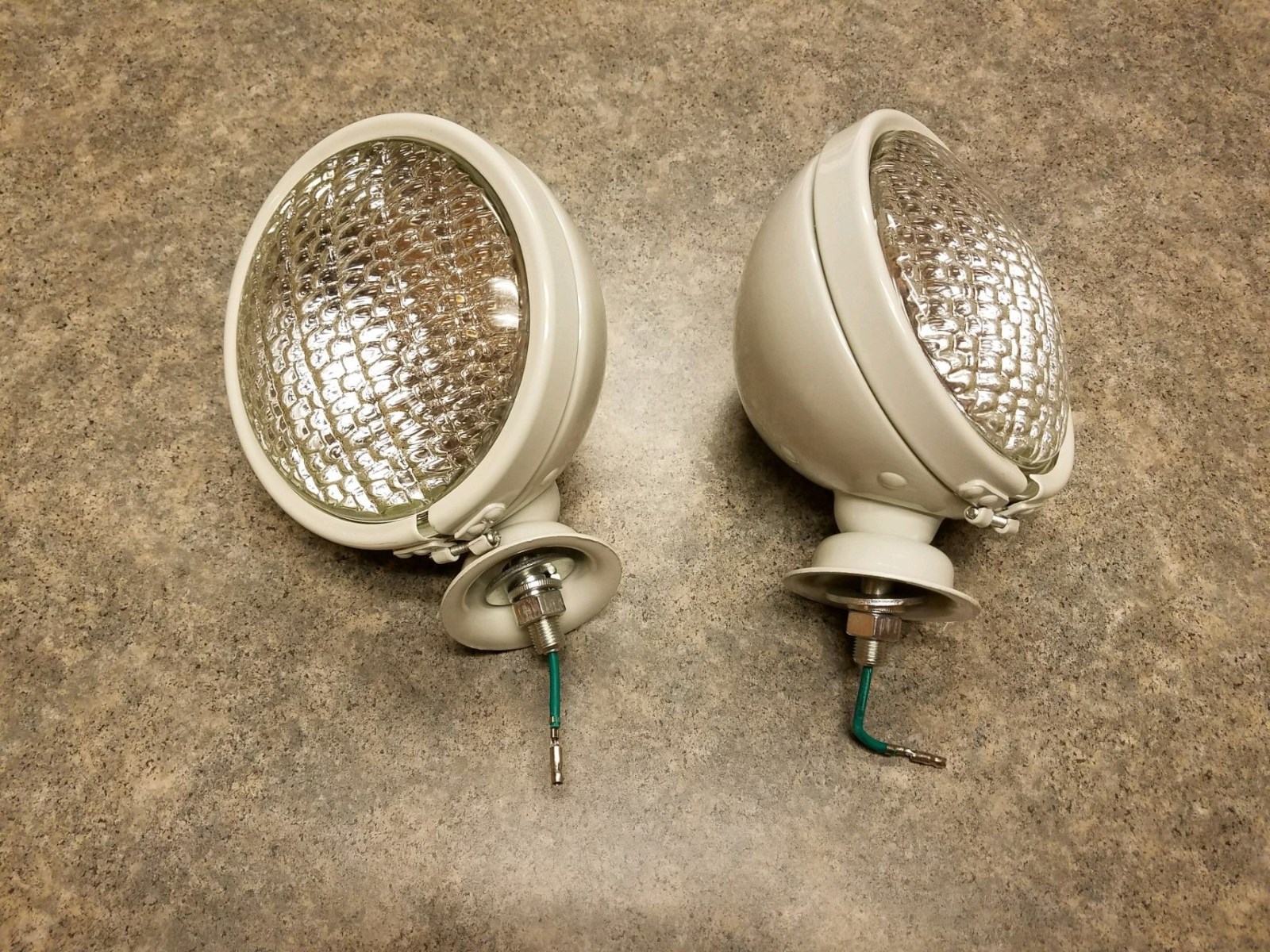 6 Volt Pair (2) TRACT-O-LITE Head Light for FORD Massey Ferguson Cockshutt