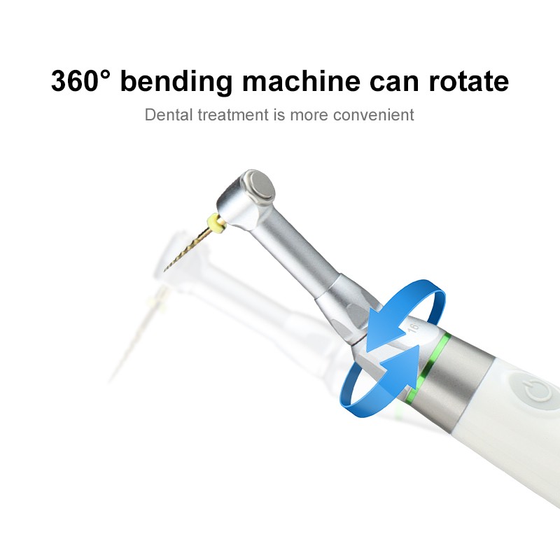 VVDental Wireless Endo Motor 16:1 Root Canal Treatment OLED Screen 360° Rotation