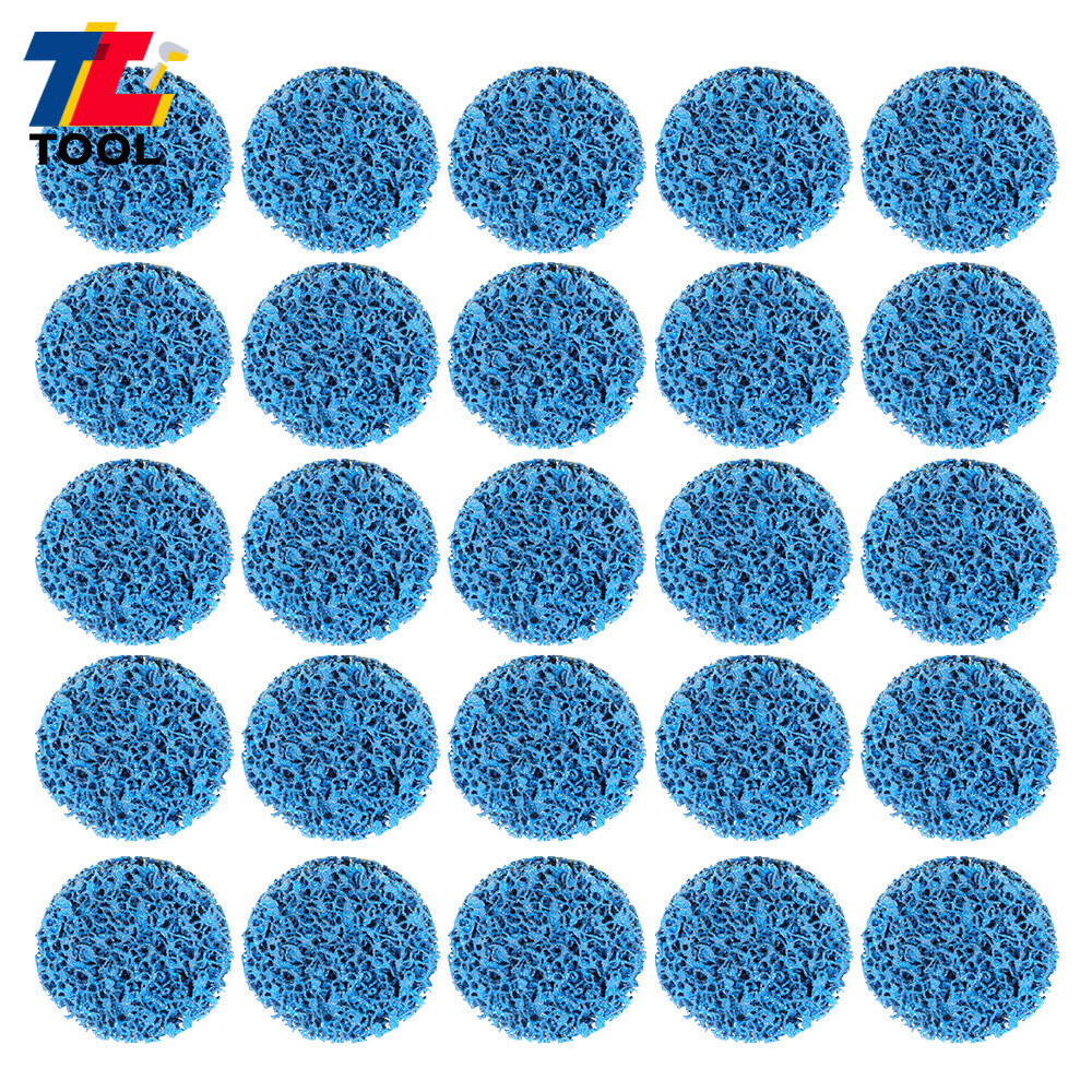 25 Pack 3 Inch Quick Change Easy Strip & Clean Discs Fit For Paint Rust