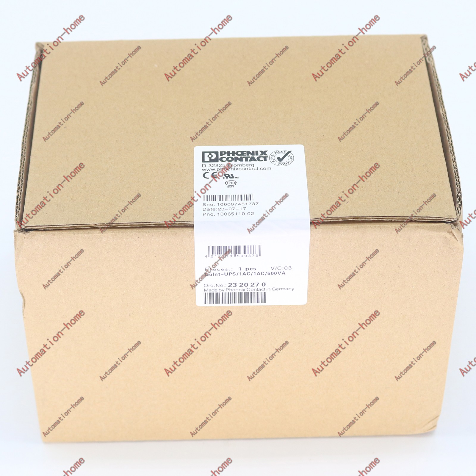 1PC NEW Phoenix Power Supply 2320270 QUINT-UPS/1AC/1AC/500VA FAST SHIP#XR