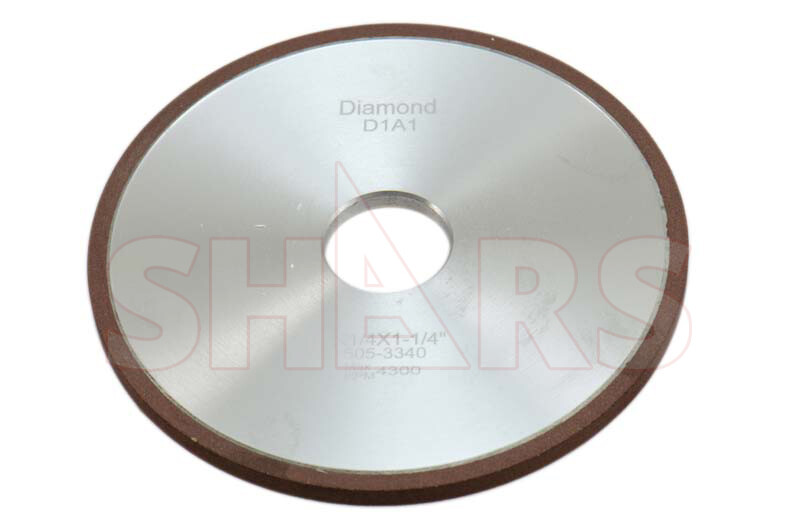 SHARS 6 X 1/8 X 1-1/4″ D1A1 DIAMOND WHEEL 100 GRIT Max RPM 4300 SAVE $182.39 P|