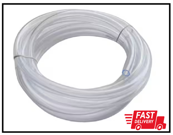 3/8 in. O.D. x 1/4 in. I.D. x 10 ft. Clear PVC Vinyl Tube