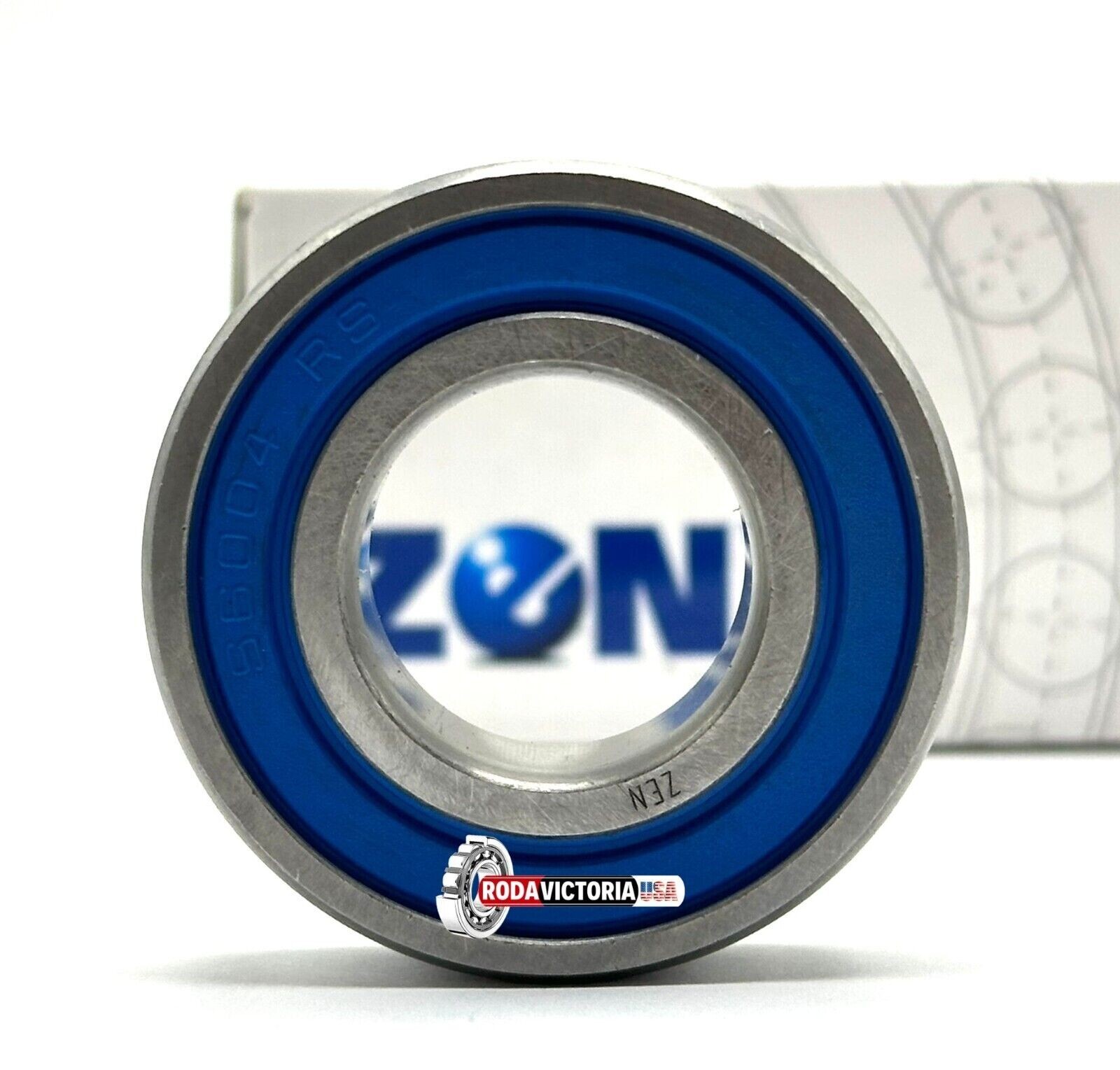 ZEN S6004 2RS Stainless Steel Ball Bearing, Rubber Sealed 20x42x12 mm