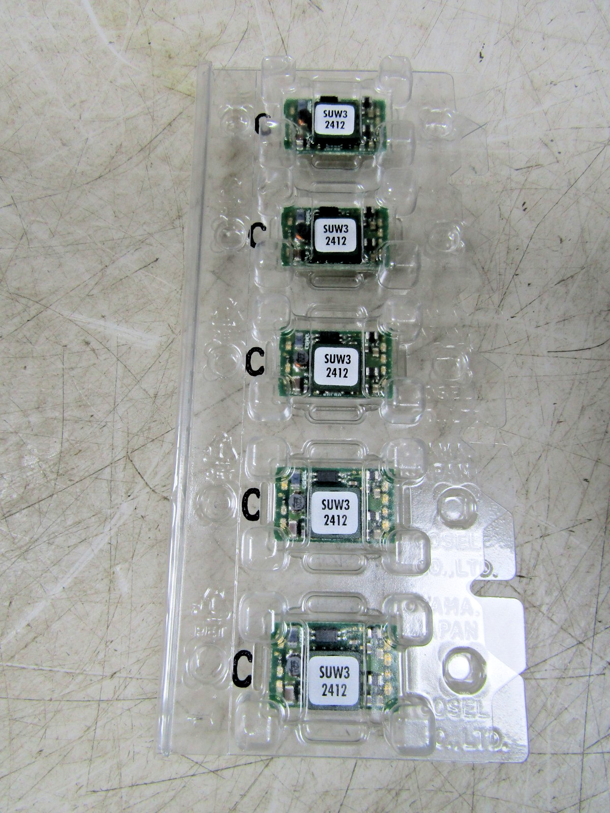 💥5) NEW COSEL SUW32412C DC CONVERTER 2 OUTPUTS 36 VDC 3.12W LOT OF 5