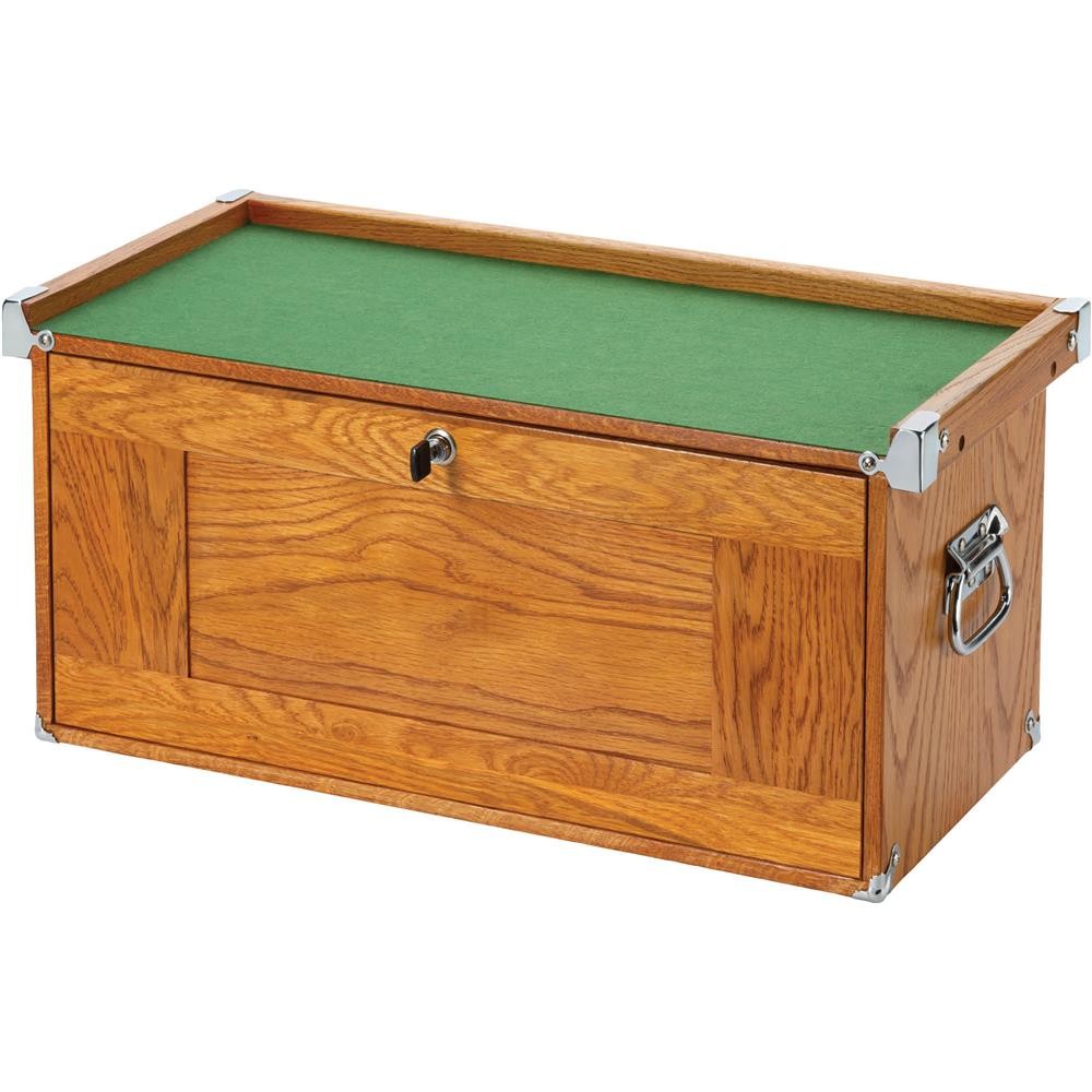T33974 23″ Series 18-Drawer Red Oak Mid-Riser
