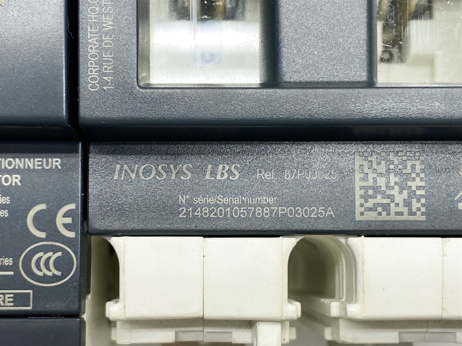 Socomec Inosys LBS 250A 1500VDC 3-Pole Load Break Switch 87P03025