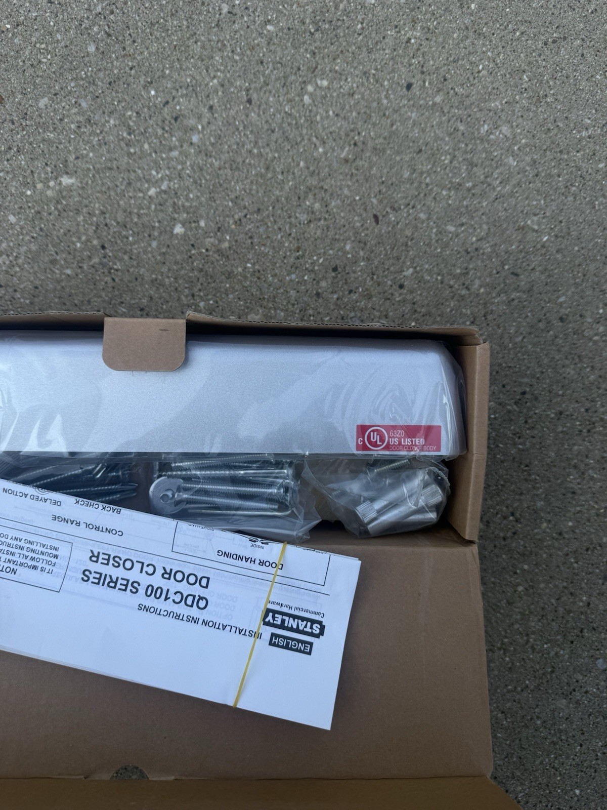 Stanley QDC111 R 689 Commercial Door Closer ANSI Grade 1 Regular Mount Size 1-6