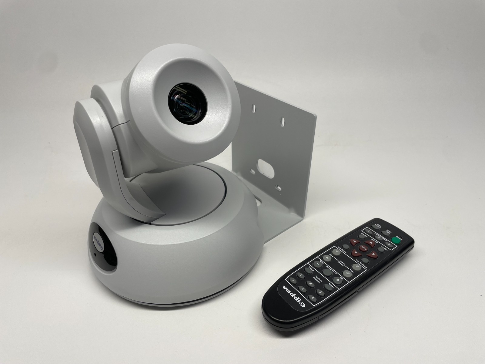 Vaddio Roboshot 12E CAT5 Conference Camera + Remote and Mount – 998-99000-100W