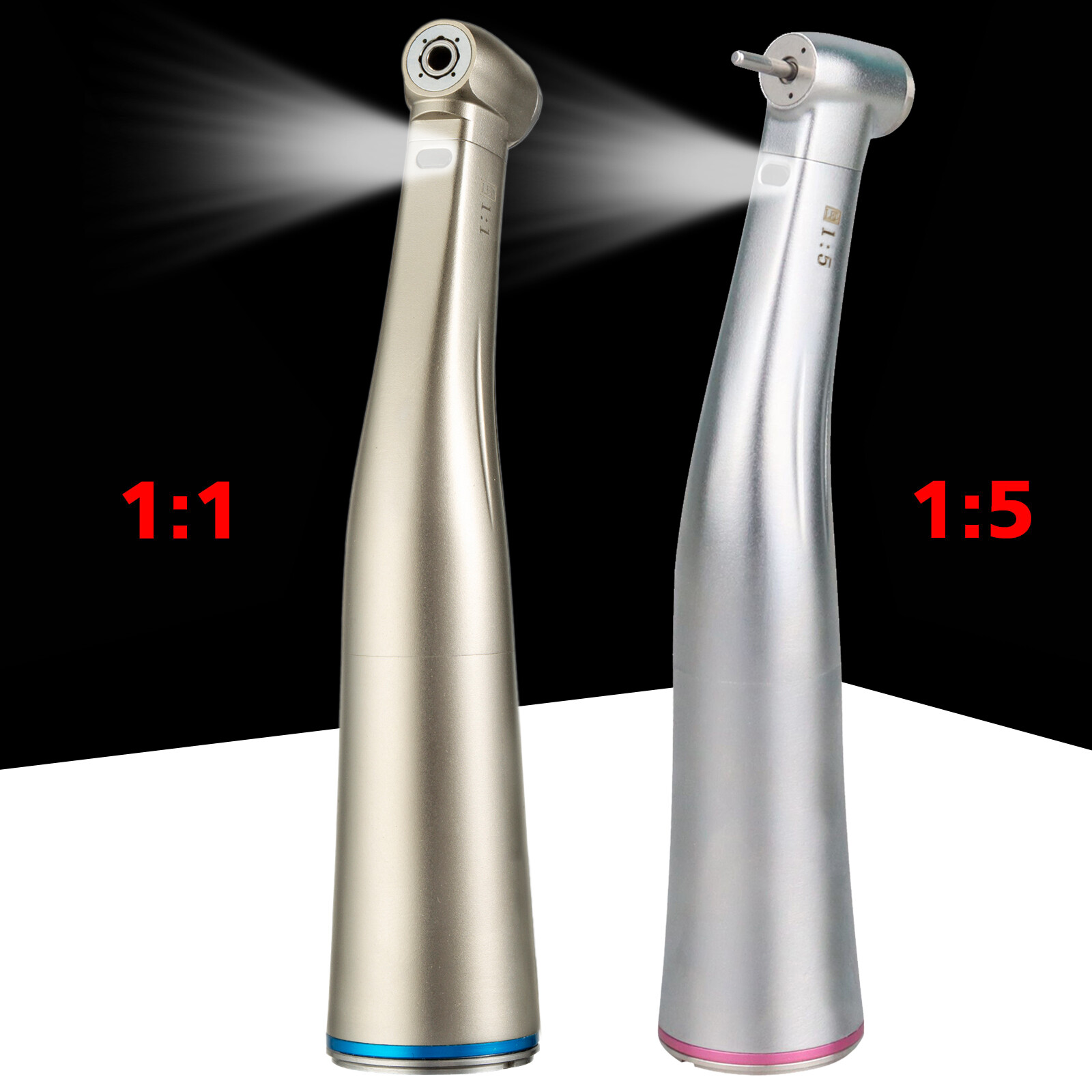 Dental Implant 1:5 1:1 NO-LED /Fiber Optic Contra Angle Handpiece