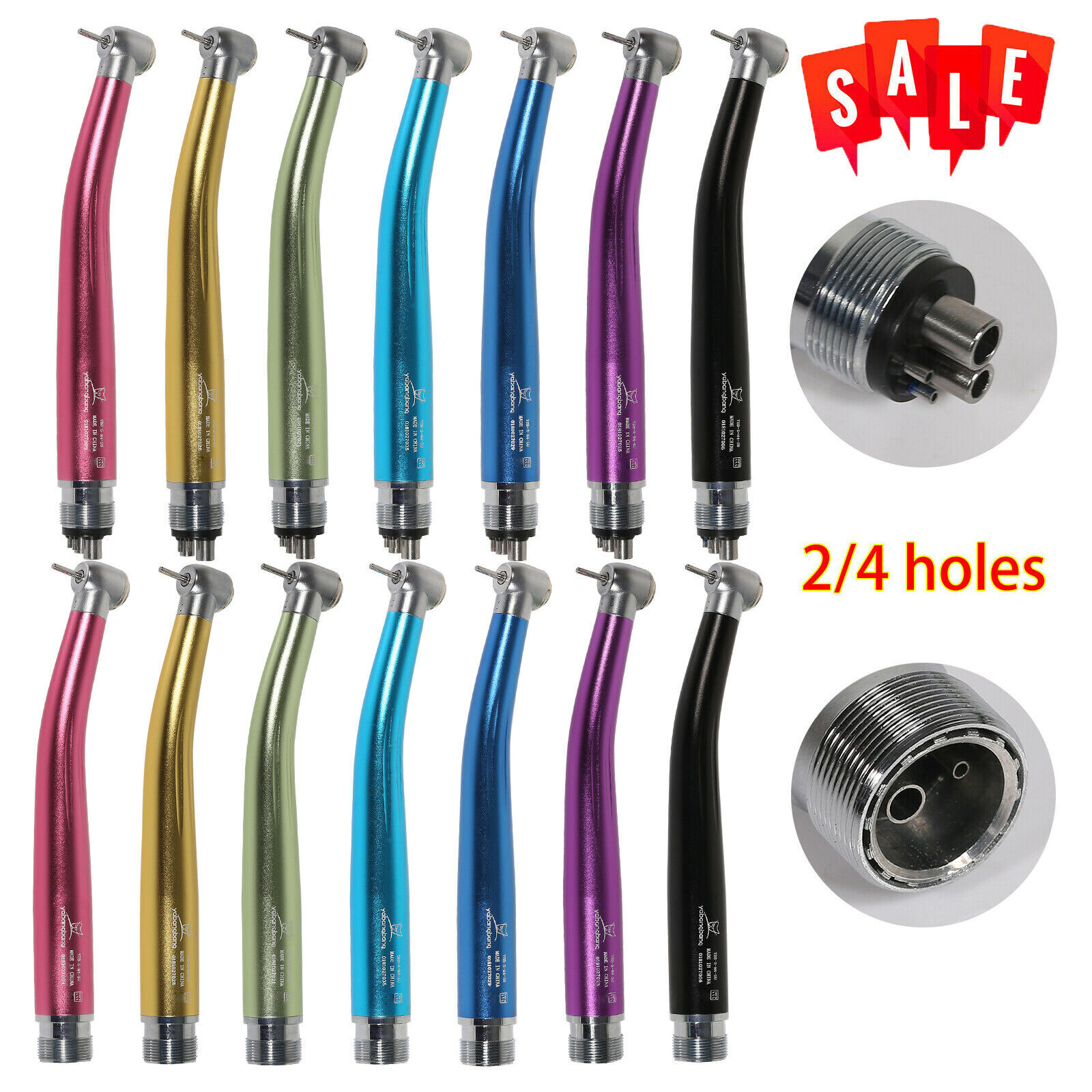 NSK Style Turbina de 2/4 orificios con pieza mano de alta velocidad Dental USA