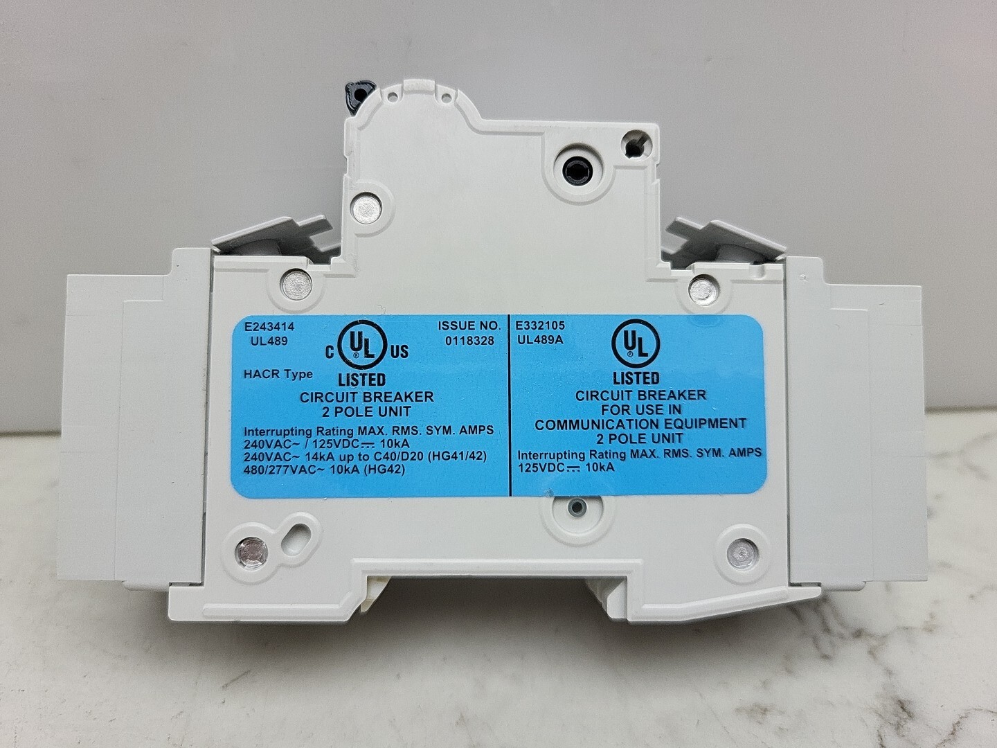 Siemens 5SJ4205-7HG42 Circuit Breaker 0.5A Amp 2-Pole Type NSJ 277V/480Y New