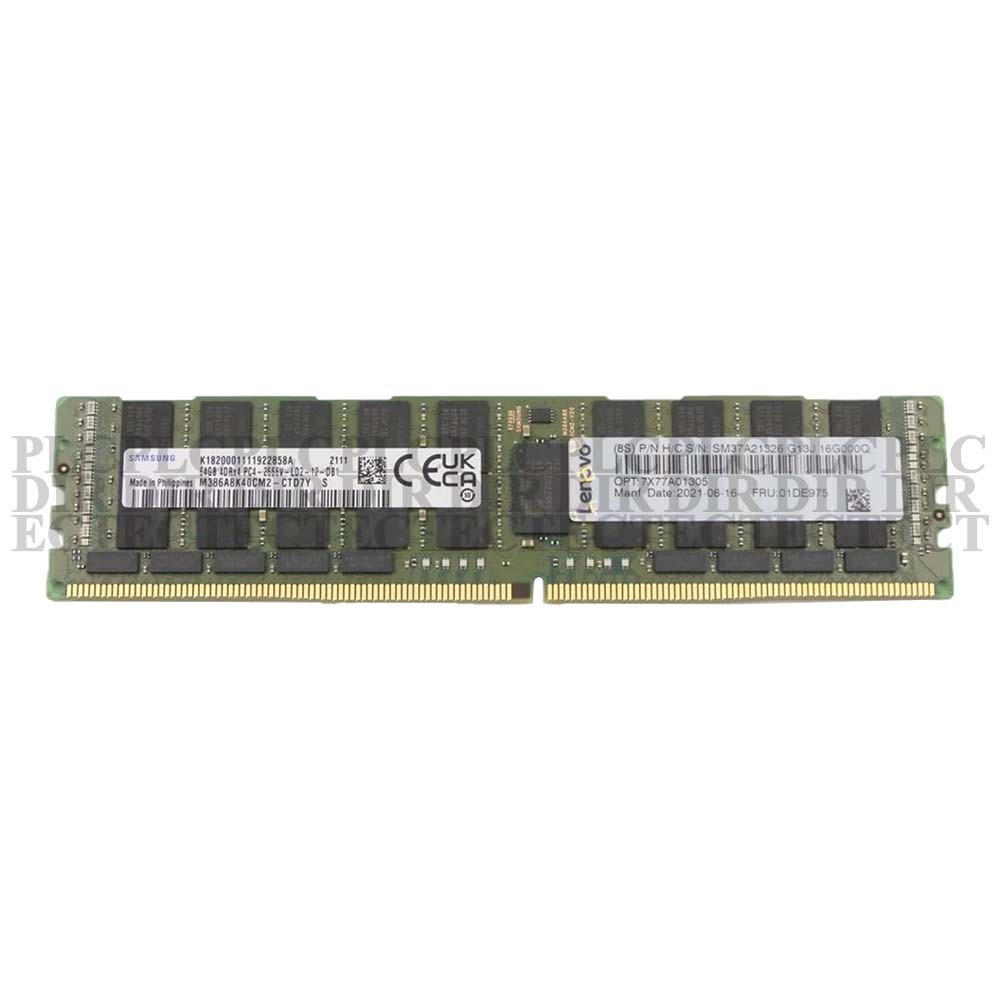 New LENOVO 01DE975 7X77A01305 DDR4 LRDIMM RAM 64GB
