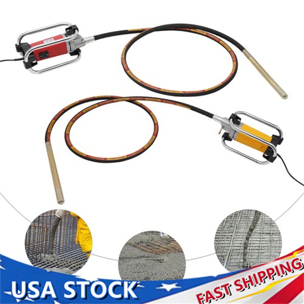 Hand Held Portable Concrete Vibrator Electric Concrete Vibrator 2000W 4300r/min