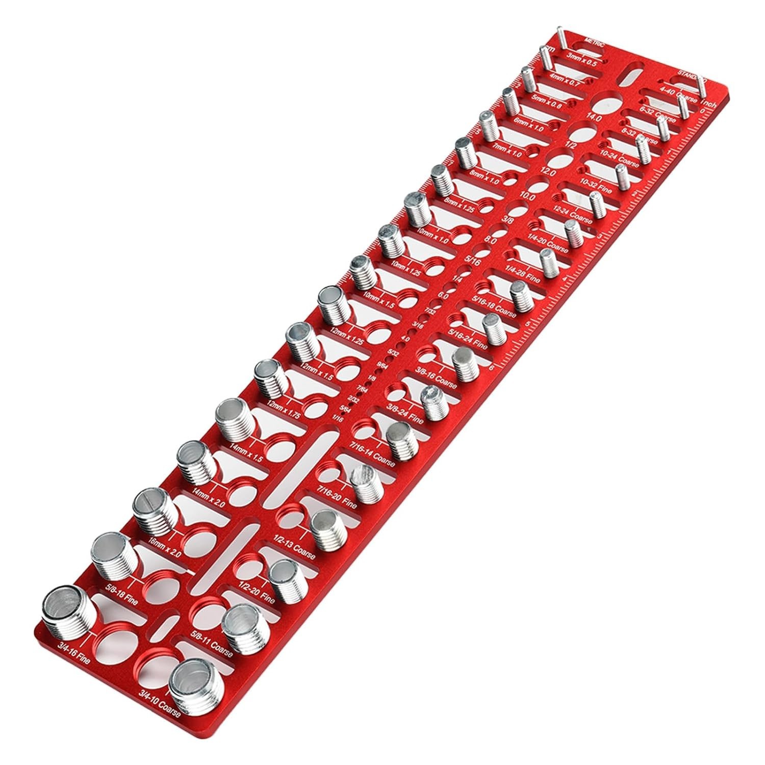 55 Nut and Bolt Thread Checker – Thread Checker Standard and Metric Bolt and Nut