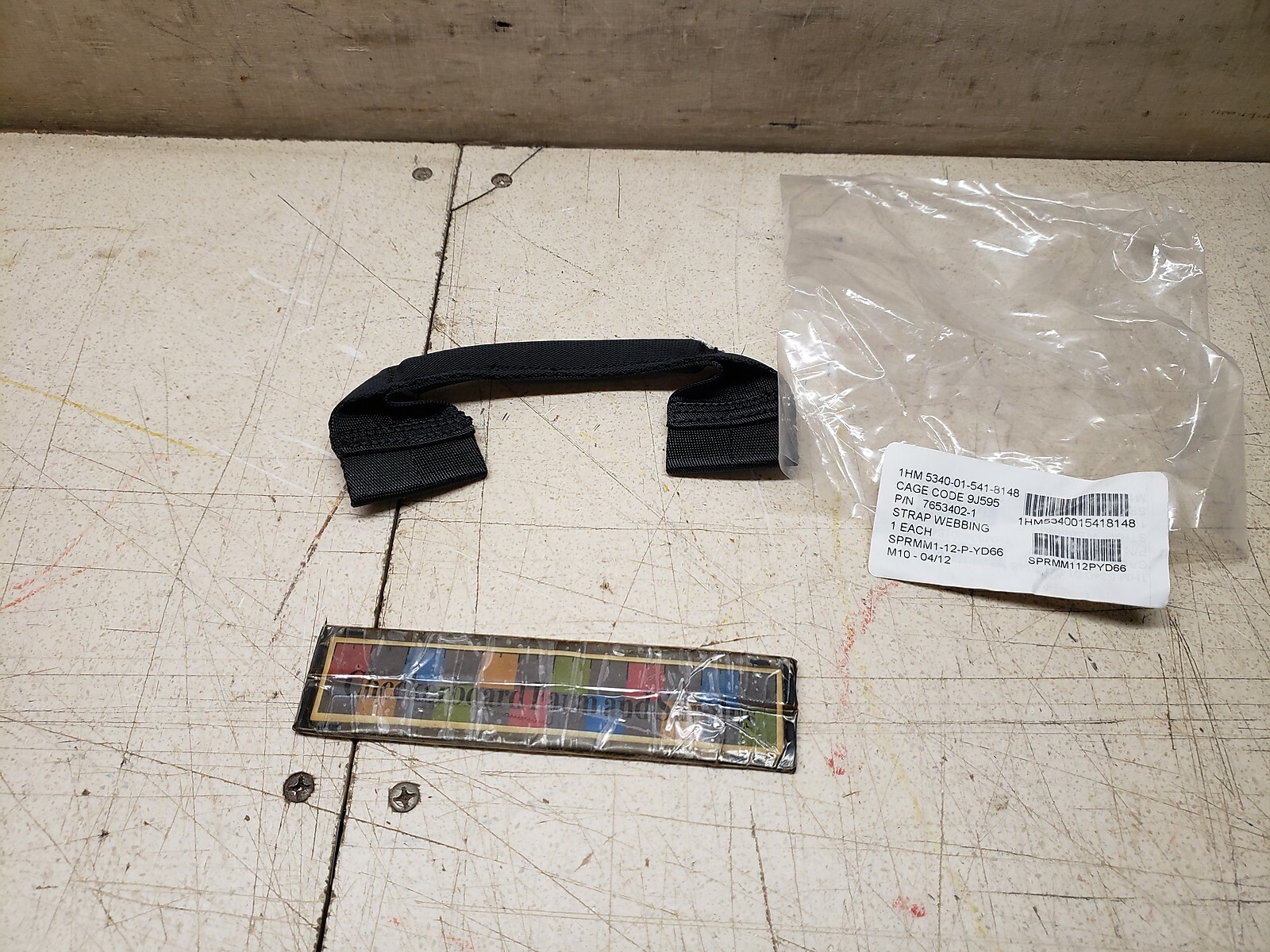 NOS Webbing Strap Handle Assembly 7653402-1 5340015418148