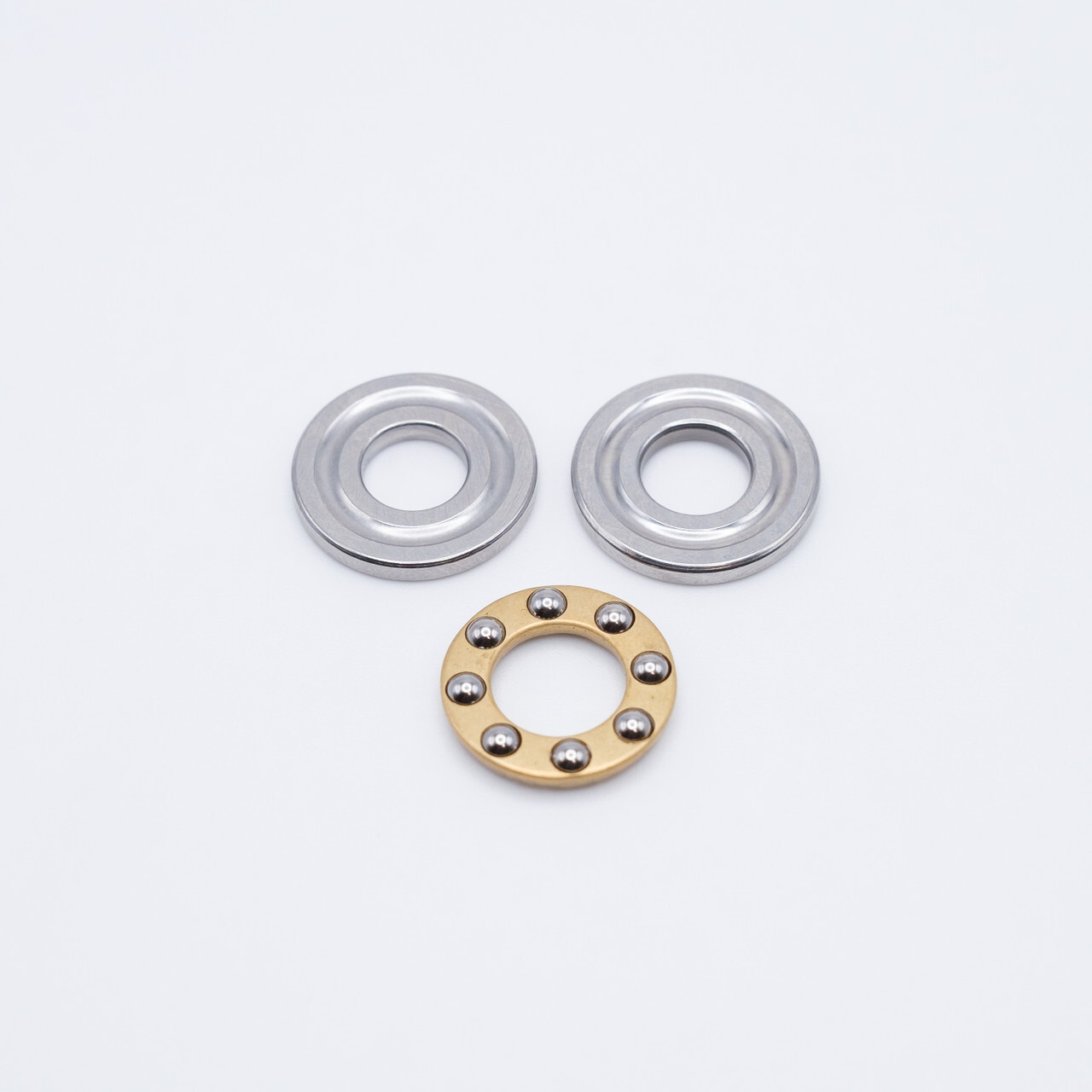 F4-10G Miniature Thrust Ball Bearing 4x10x4 Grooved