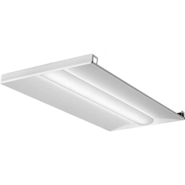 Lighting Recessed Troffer,4 ft L,4063 lm,31.6W 2BLT4 40L ADP LP840 Lighting