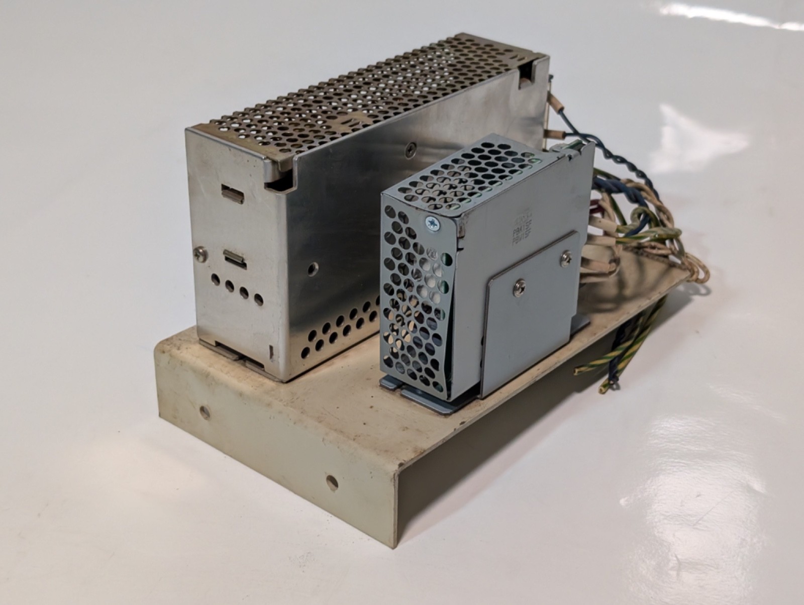 Cosel PBA15F 5V 3A + K100A-24 24V 4.5A PSU assembly w/ TDK filter as shown