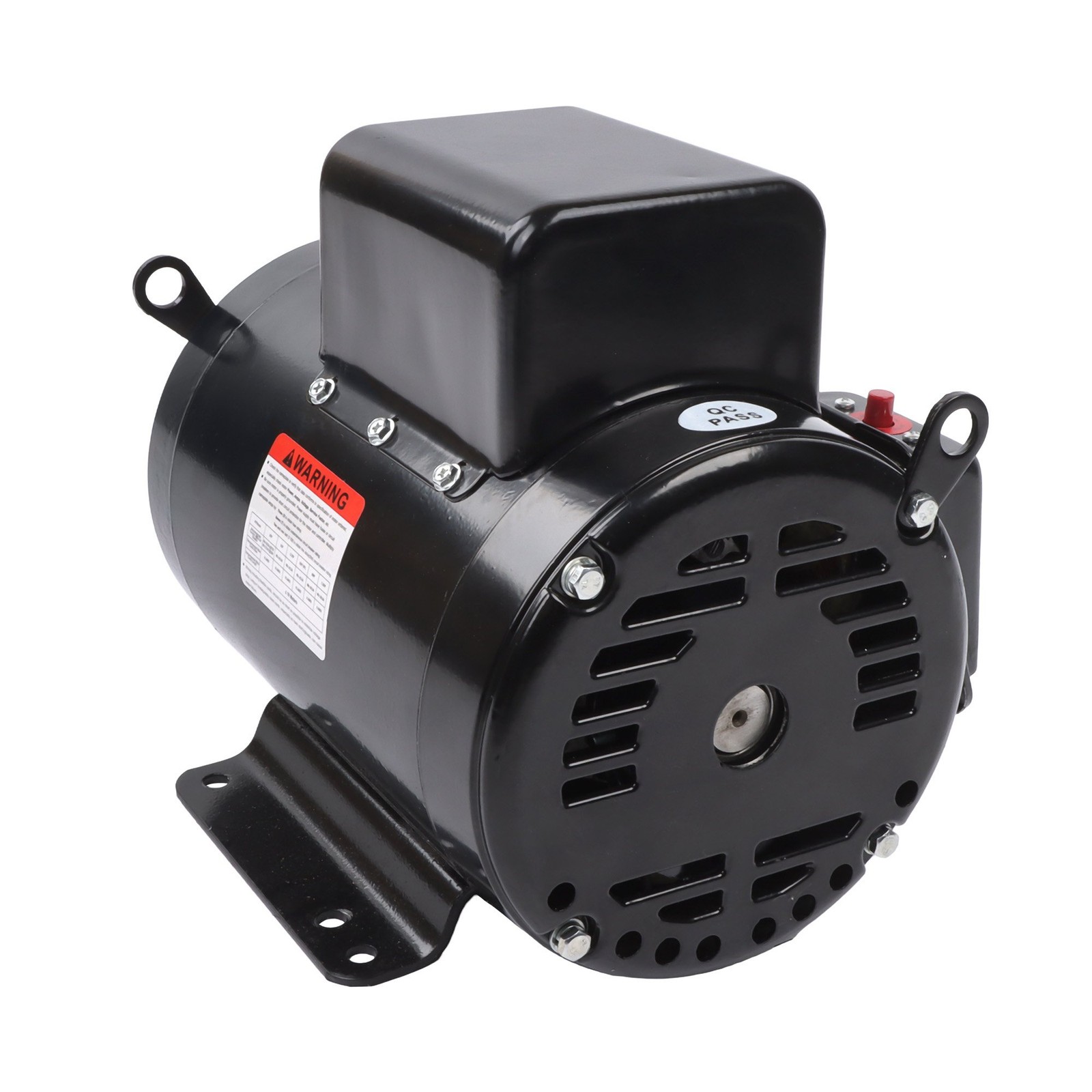 5 HP Single Phase ODP Compressor Motor 184T Frame 208-230V 60Hz Industrial
