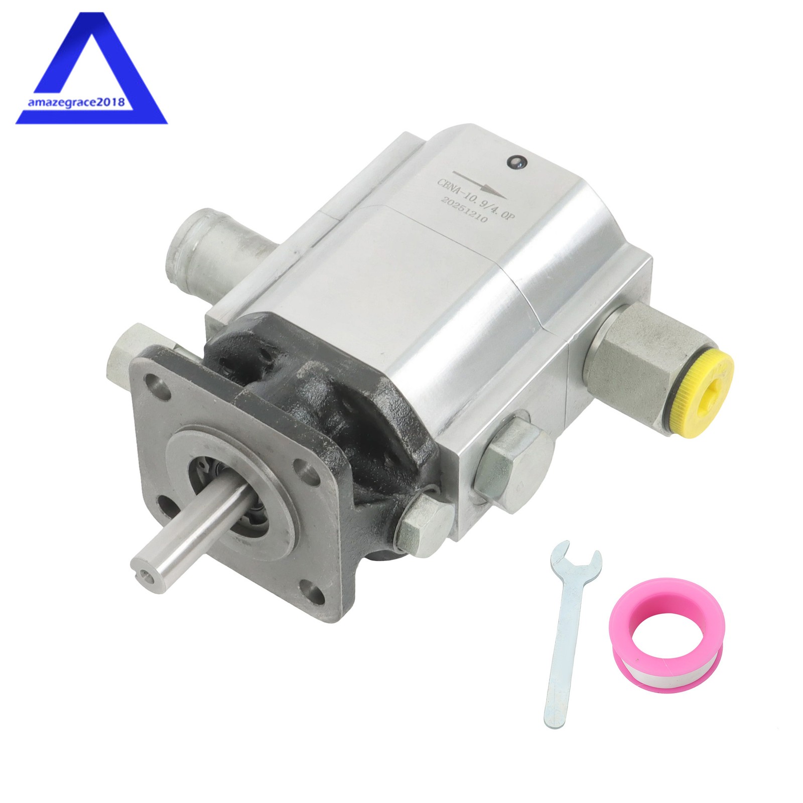 Hydraulic Wood Log Splitter Pump, 13GPM, 2 Stage 3000PSI, 3600 RPM Aluminum