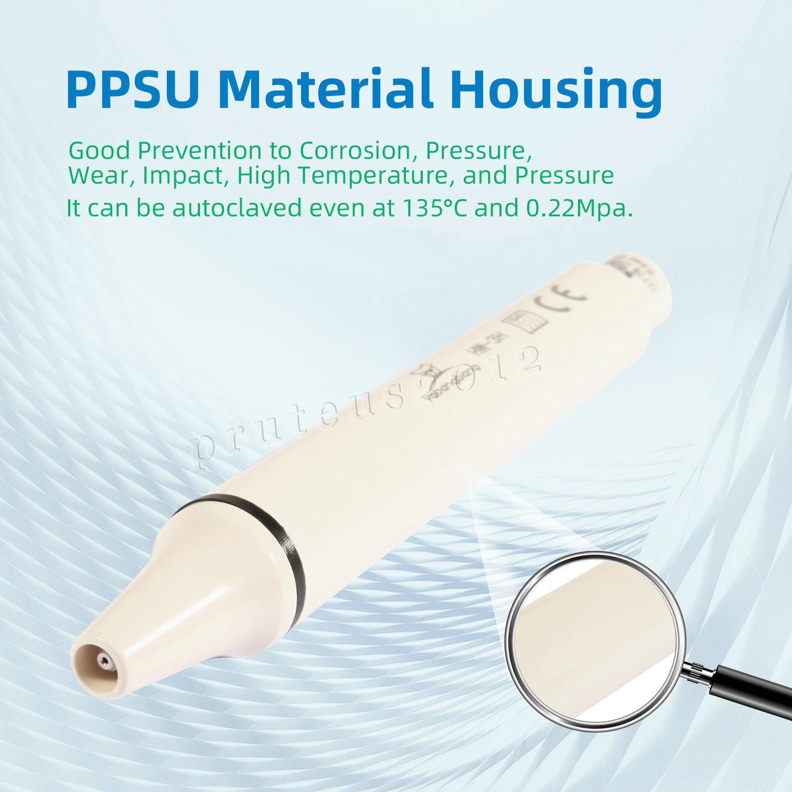 Detachable Dental Ultrasonic Scaler Handpiece HW-3H Fit For WOODPECKER EMS VRN