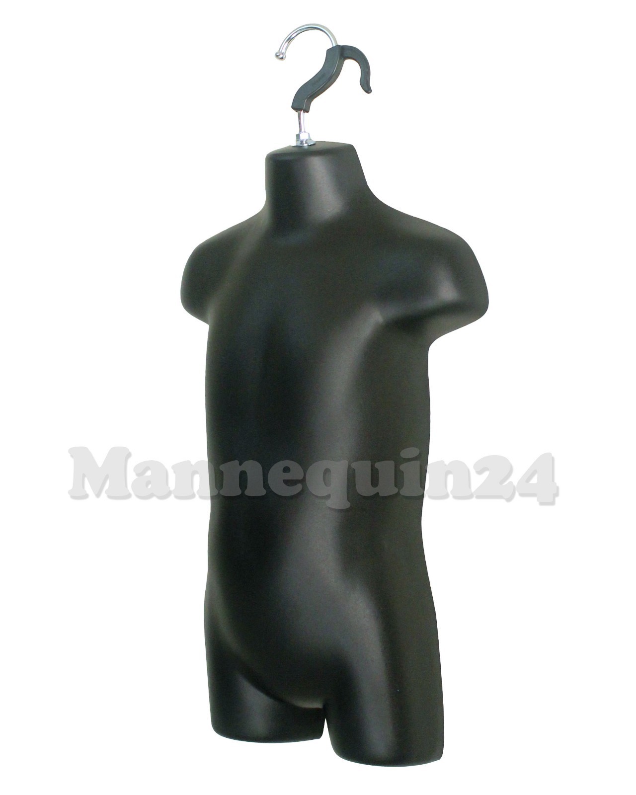 2 TODDLER MANNEQUIN TORSOS SET FLESH BLACK 2 BABY HANGING DRESS FORMS