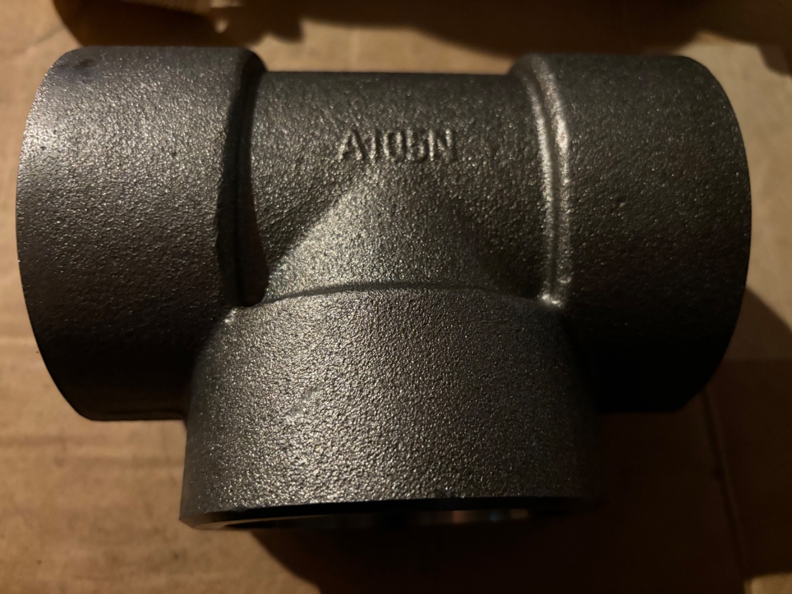 3″ Forged Carbon Steel A/SA105 Socket Weld Tee Class 3000 Fitting new fast ship