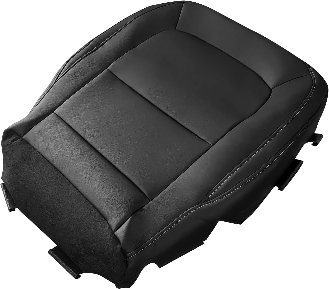 Driver Bottom Leather Seat Cover for 2015-2022 Chevy Colorado GMC Canyon Black