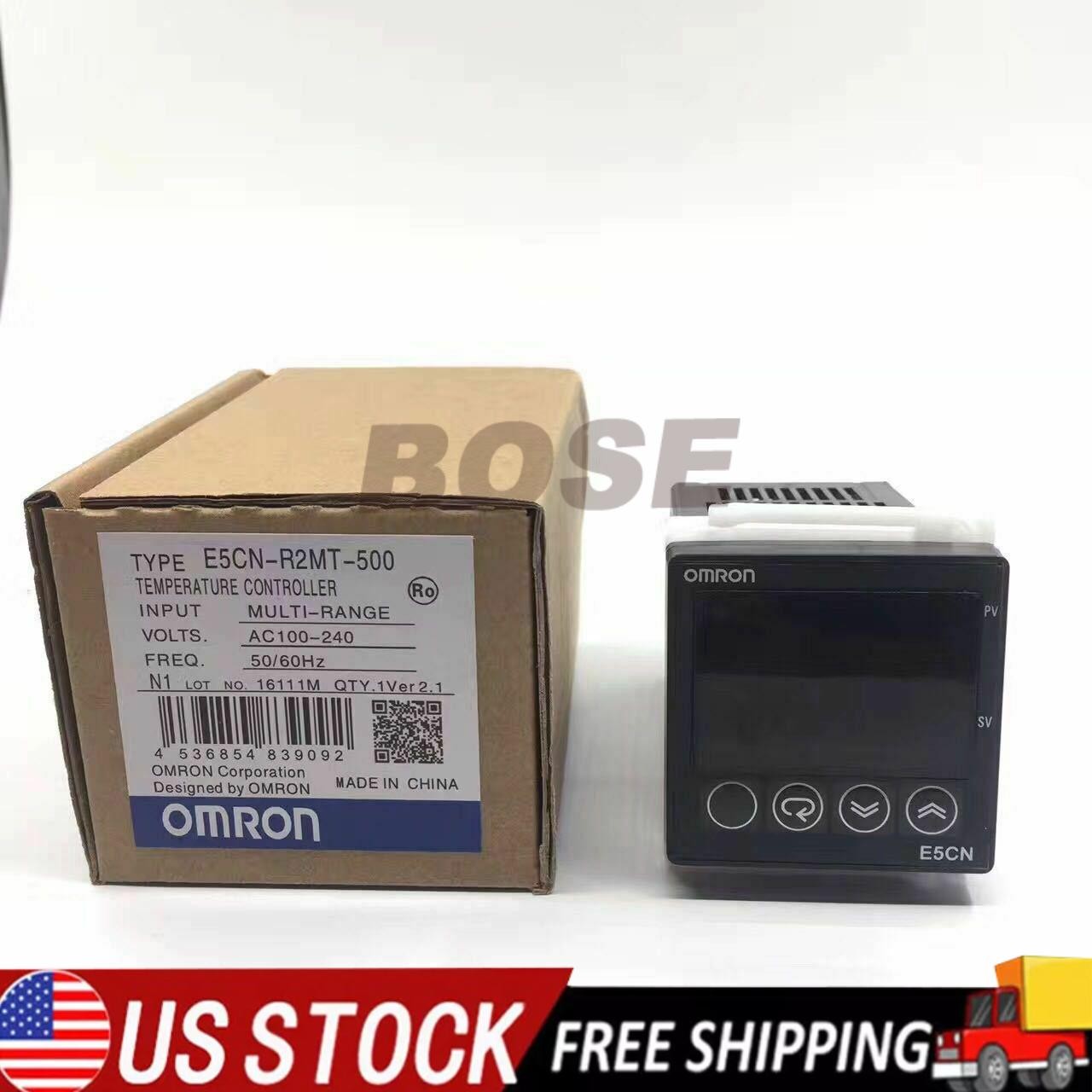 NEW good OMRON Temperature Controller E5CN-R2MT-500 100-240V E5CNR2MT500