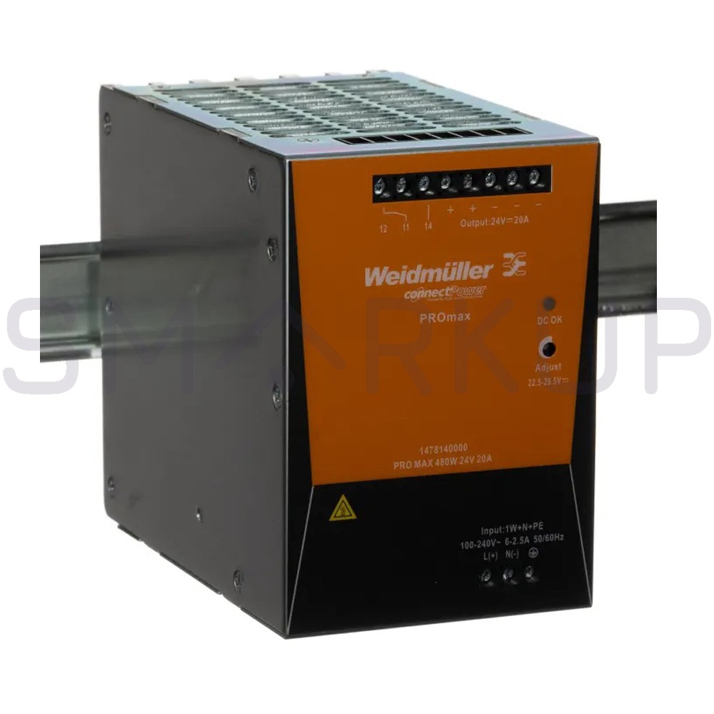 New In Box WEIDMULLER 1478140000 Power Supply 20A