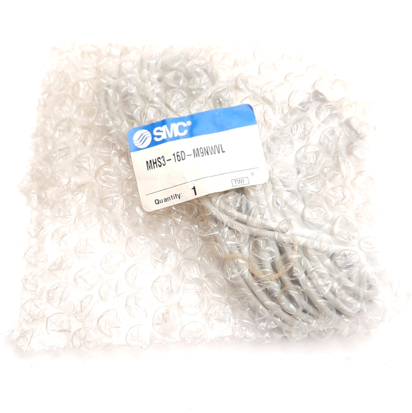 SMC MHS3-16D-M9NWL Air Gripper, 3-Finger, ø16mm Bore, 4mm Stroke, 0.6MPa, M3x0.5