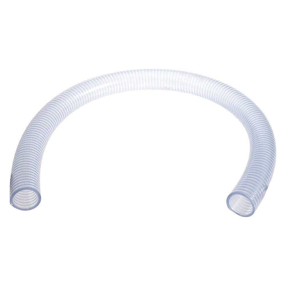 CONTINENTAL NTF125-10-G Food Hose,1-1/4″ ID x 10 ft.,Clear 55AV93