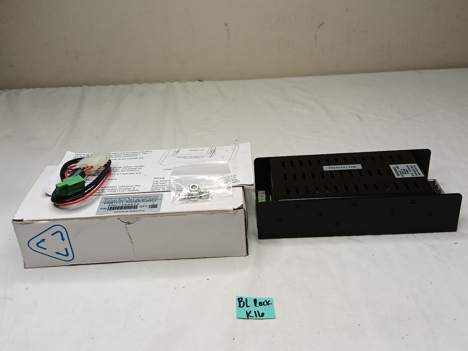 Siemens Power Supply 500-450222 6.5A 120/220VAC In 26VDC Out