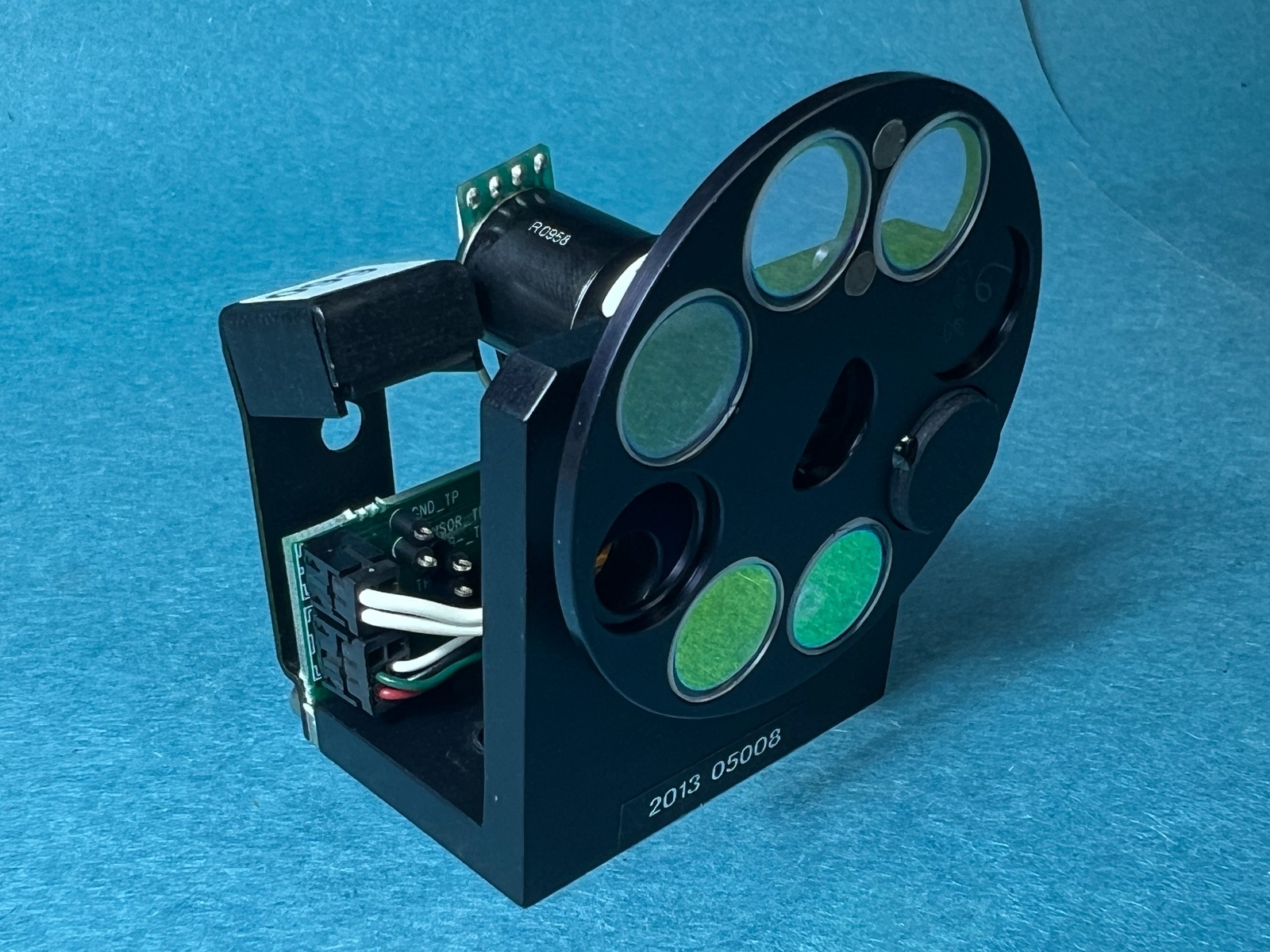 Motorized Optical OD Filter Wheel,8 Position,1/2″,Faulhaber Stepper,Laser,660nm