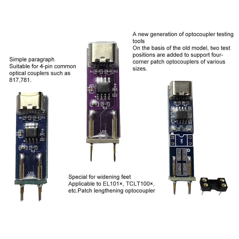 Optocoupler Test Module for Safe Offline Testing and Diagnosis of Components