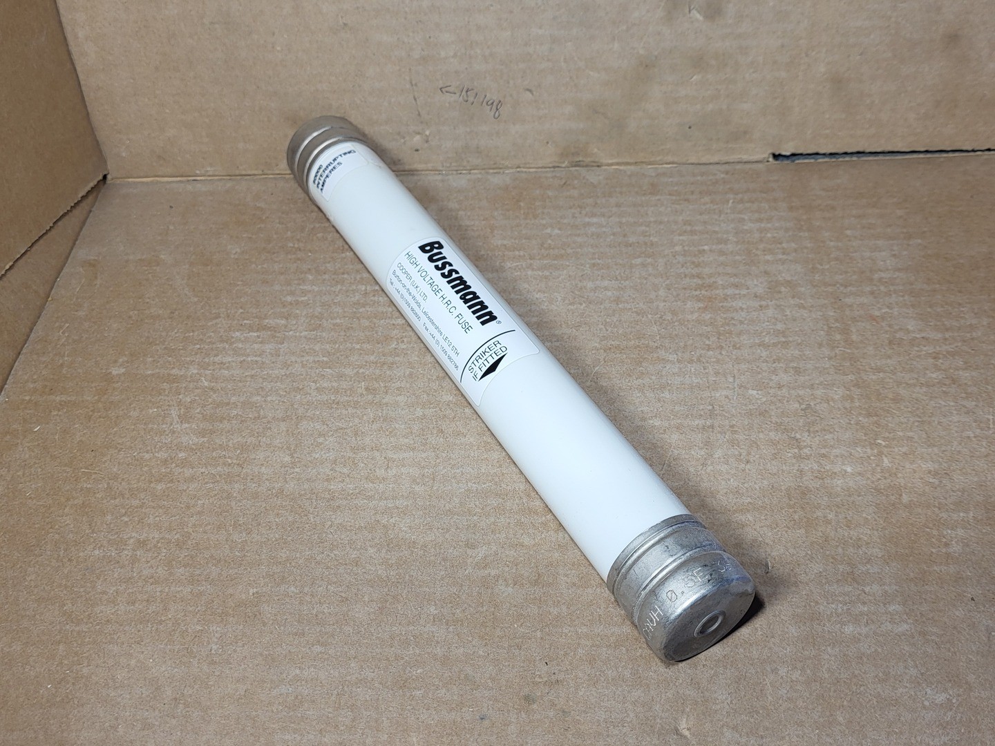 SURPLUS NEW BUSSMANN 15.5CAVH0.5E 0.5 Amp High Voltage H.R.C. Fuse – Parts