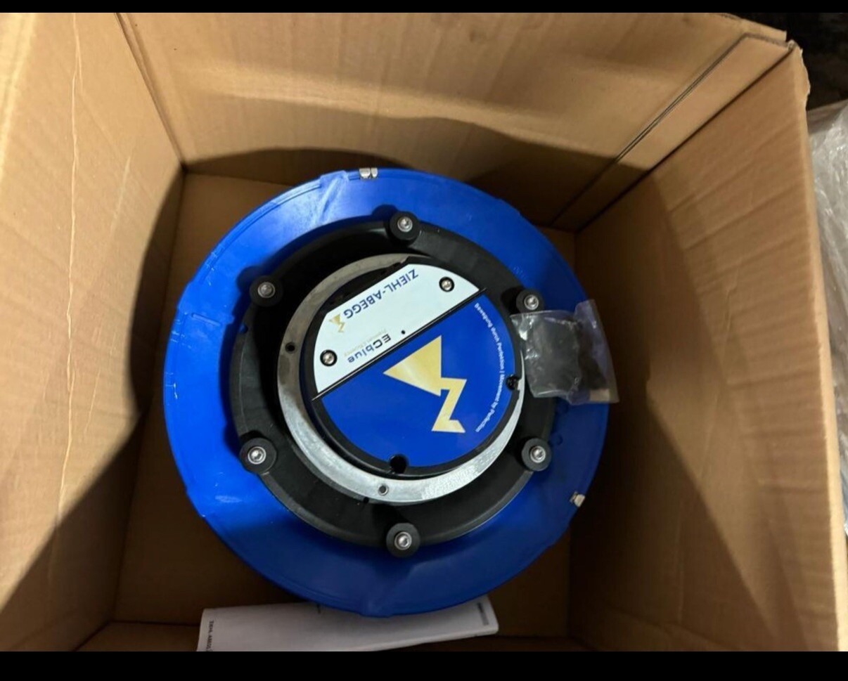 Ziehl-Abegg RH35V-6IK.BD.VR 200-277VAC 1680RPM Centrifugal Fan 2500 CFM