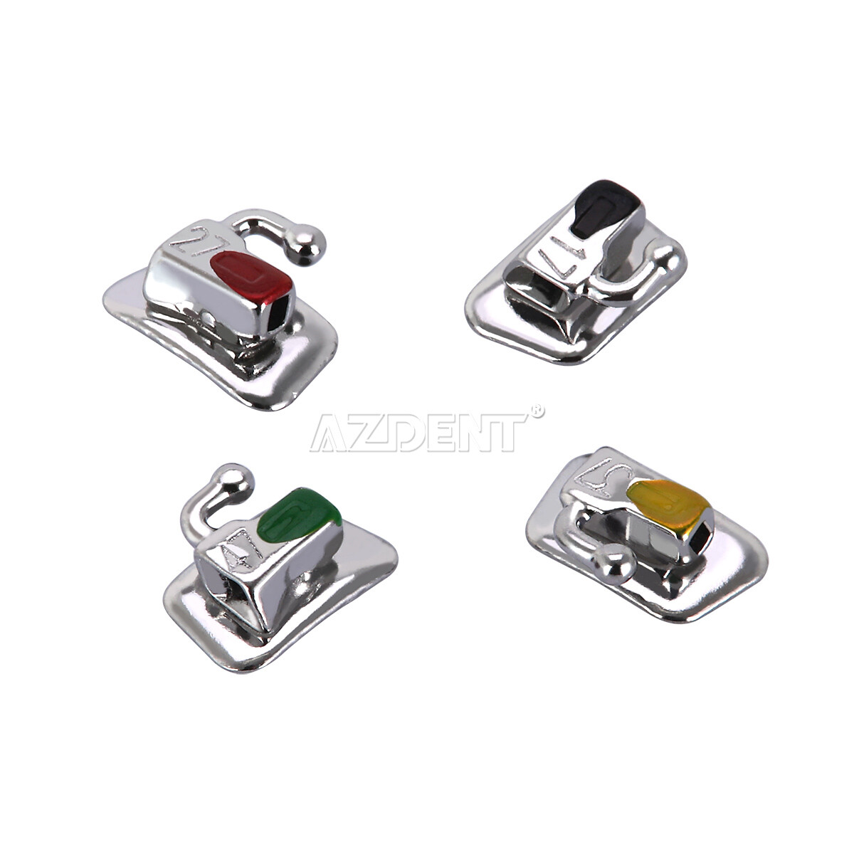 AZDENT Dental Orthodontic 1st Molar Buccal Tubes Bondable Non-Conv Roth /MBT.022