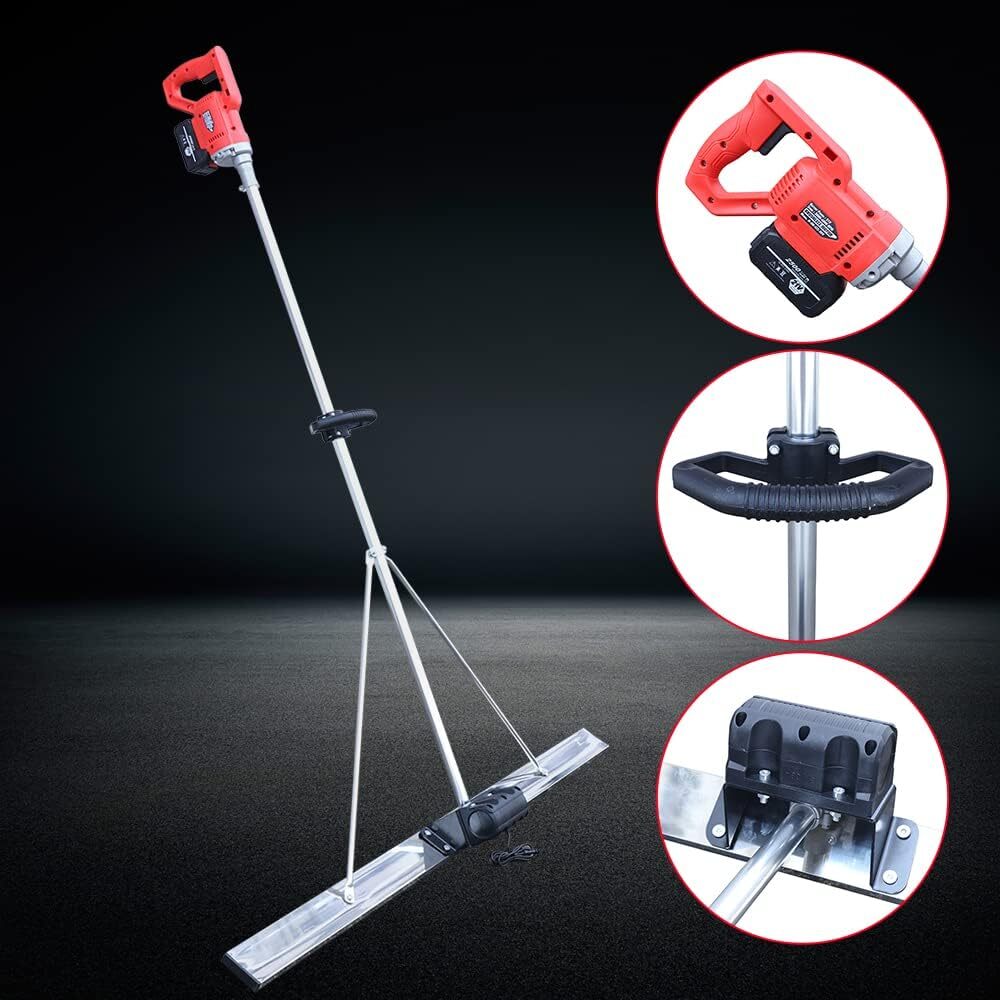 Concrete Vibrating Tool – Electric Cordless Screed Vibratory Kit